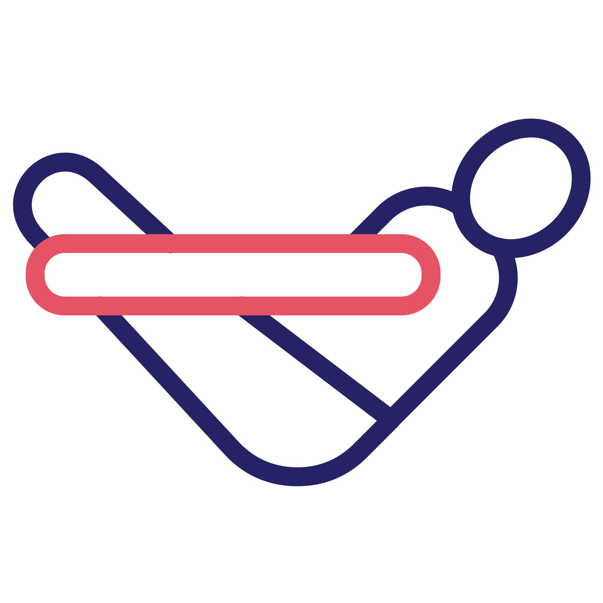 Wysublimowana wstążka — wishivka studio logo
